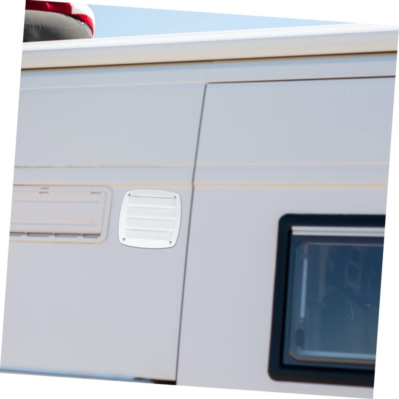 Mipcase Square Vent Cover Louvered for Boats and Rvs Design
