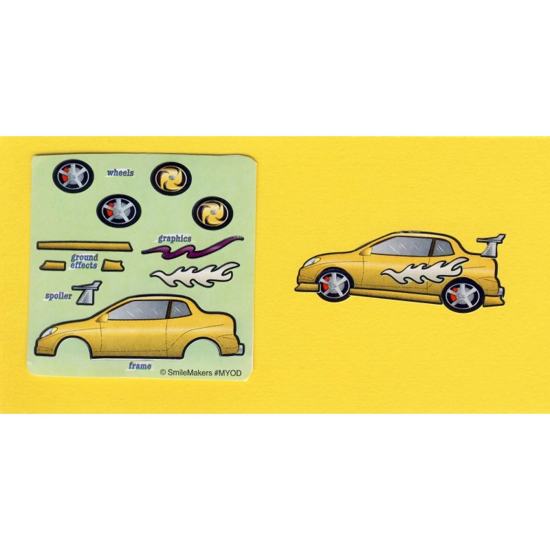 SmileMakers 10 Assorted Make Your Own Stickers - Party Favors