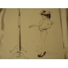 FIVE Norman Rockwell Pencil Drawings,VINTA