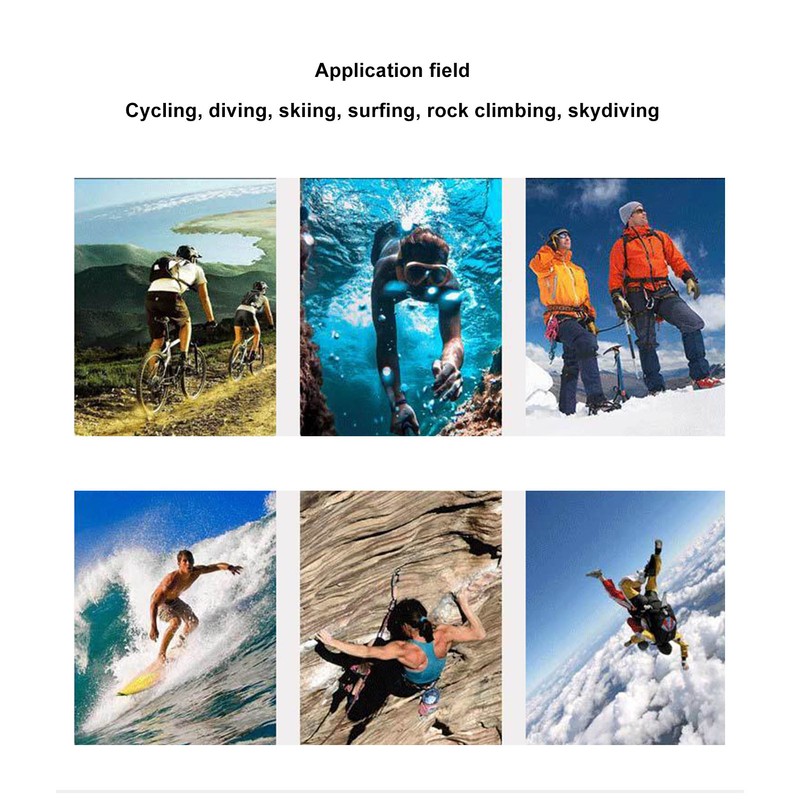 5K Action Camera 48MP 30FPS 170 Degree Wide Angle 16.4FT