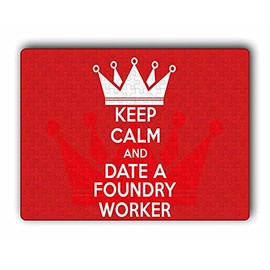 Makoroni - Keep Calm and Date A Foundry Worker - Jigsaw Puzzle 252 pcs, DesZ27