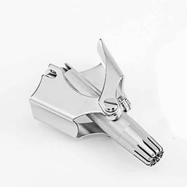 (Optional manual nose hair remover) Stainless steel nose hair remover men’s water wash / (옵션 수동코털제거기)스테인리스 코털 제거기 남자 물세척
