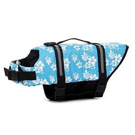 TESOON Assorted Color Choice Pet Dog Saver Life Vest Coat Flotation Float Life Jacket Aid Buoyancy