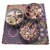 Scented Candles Set with Rose Lavender Lemon Cocoa Scents Portable
