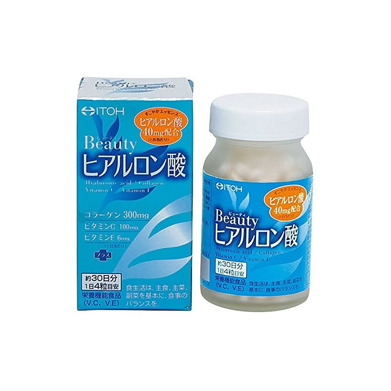 Ito Kanpo, Beauty Hyaluronic Acid, 120 Tablets
