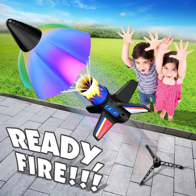 lakebyin Flying Launcher for Kids - Electric Flying Toys with