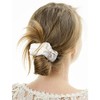 Silmer Paquete de 3 coleteros de seda para cabello grueso,