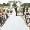 MODFUNS White Aisle Runner Wedding Carpet Runner 4x30FT Velvet Fabric
