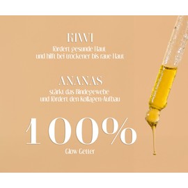 MAVERO GOLDENHOUR Vitamin C Serum Face with Hyaluronic Acid, Kiwi & Pineapple Extracts, Face Serum, Hyaluronic Acid Serum Face Care, Hyaluronic Serum High Dose, Skincare