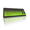 ZORNHER ZH870 Wireless Mechanical Gaming Keyboard,80% Green Custom Creamy Sound