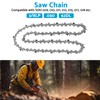 2PCS Pro Chainsaw Chains 62DL 325 063 Semi Chisel Suitable