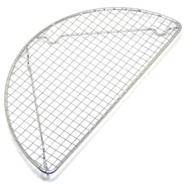 Endoshoji 5-1711-0902 18-8 Half Moon Pork Cutlet Net, Small