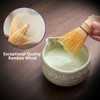 Buucup Matcha Whisk Set, Ceramic Matcha Set Includes Matcha Bowl,