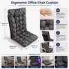 Ergonomic Seat Cushion with Back Support for Sitting – Memory