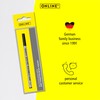 Online rollerball refill, line with 0,7mm, writing colour black, ISO