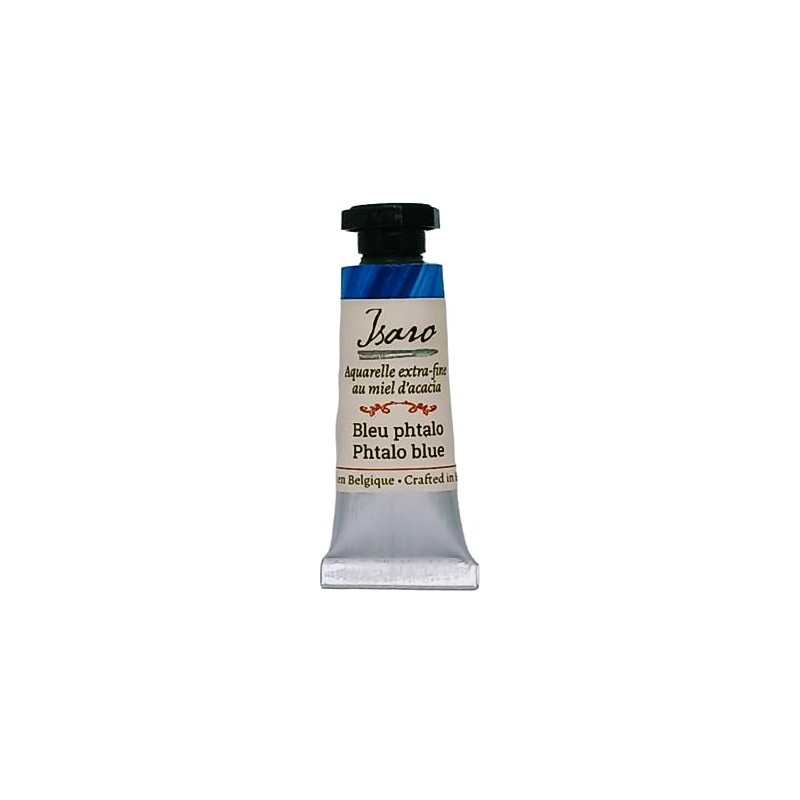 isaro Transparent Watercolor 7ml Tube (phtalo blue)