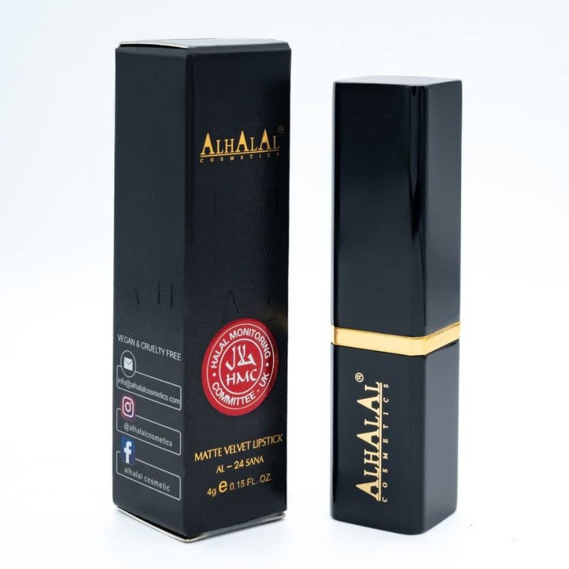 Halal MATTE VELVET LIPSTICK Long Lasting up to 16h Vegan