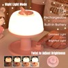 LICKLIP Toddler Night Light Lamp, Dimmable LED Bedside Lamp with