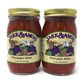 Jake & Amos Pineapple Salsa / 2 - 16 Oz. Jars