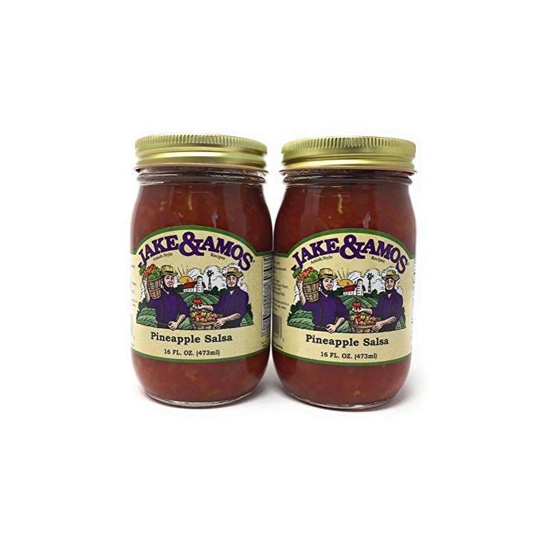 Jake & Amos Pineapple Salsa / 2 - 16 Oz.