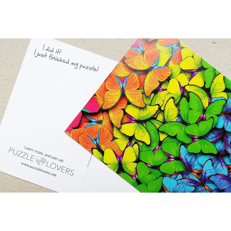 Rainbow Butterflies 500 pcs puzzle