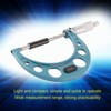 Micrometer Gauge, External Micrometer 0.01mm with Wrench, Stainless Steel Thickness