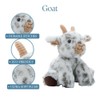 The Petting Zoo Goat Stuffed Animal Plushie, Gifts for Kids,