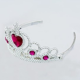 Birthday Express Jewel Heart Birthday Tiara, Approx. 5.5 x 4.9 x 2.8 inches (14 x 12.5 x 7 cm)