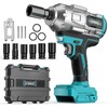 DIYtoolifz Cordless Impact Wrench 1/2 inch for Makita 18v Battery,