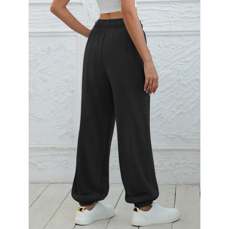 ATHMILE Sweatpants Women Baggy Wide Leg Pants Workout Gym Active