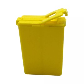 Tupperware VTG Tupperware Travel Mini Pocket Divided Salt & Pepper Shaker 1861 Sunny Yellow