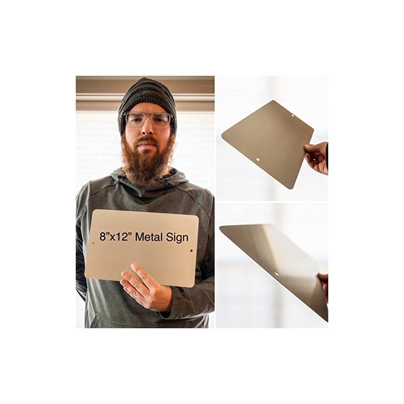 8" x 12" Please No Trucks In Driveway Distressed Black