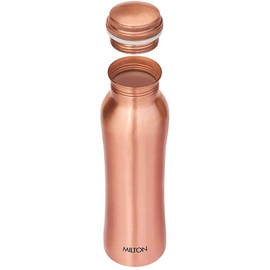 MILTON Copper Water Bottle 34 oz Extra Large - Ayurvedic Pure Copper Vessel for Hydration, Support Healthy Lifestyle, and Enjoy the Benefits of Copper - 920 ml Copperas | MILTON