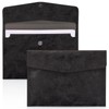 Document File Folder,Classycoo Waterproof Thin PU Leather A4 Envelope Folder