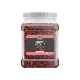 Birch & Meadow 4 Cups of Rose Petals, Edible, Teas, Soaps