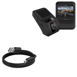 BoxWave Cable Compatible with YI Mini Dash Camera - DirectSync Cable, Durable Charge and Sync
