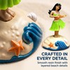 1 Pc Solar Powered Dancing Figures Decoration, Hawaiian Hula Dance