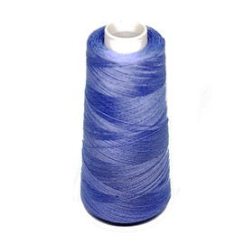 Knitsilk Pure Silk Viscose Blend Yarn in Cones -Premium Quality Silk Yarn for Luxurious,Versatile, and Perfect for Crochet and Knitting,Jewellery and DIY Projects(2ply-75yards-TwilightBlue-Pack of 1)