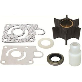 GLM Water Pump Impeller Kit for Chrysler Force 75 85 90 100 105 115 125 140 hp Replaces FK1069 Read Item Description for VITAL Application Information