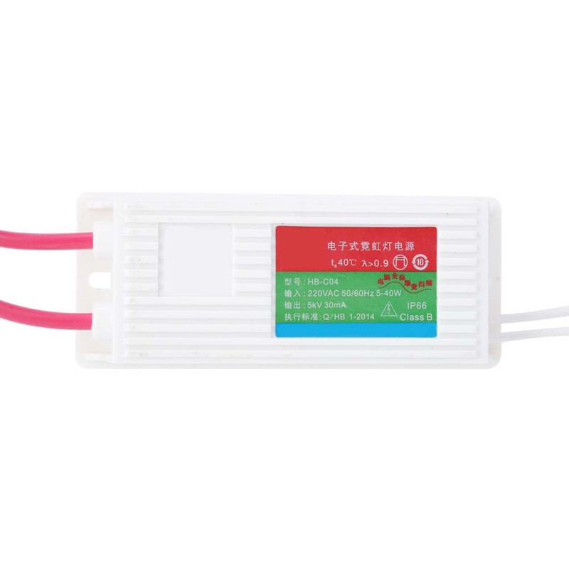 Neon Electronic Transformer 5KVAC 30mA Load 1-5m Neon Sign Power