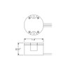 VOLT 12V 1W 2700K Warm White IP67 Watertight 116 Lumen