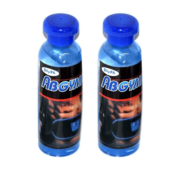 Abgymnic 2x100ml Original Highly Conductive Gel for TENS, EMS and Other Toning Pad Systems