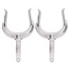 2 Pcs Stainless Steel Oar Lock Oarlock Rowlock, 1/2in Shaft