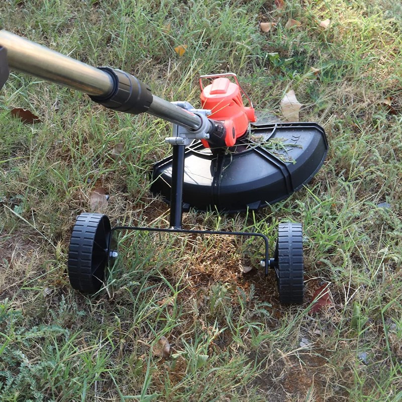 BGTOOL Adjustable Support Wheels Auxiliary Wheels Trimmer Head Attachment Universal