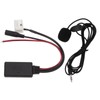 12 Pin AUX Adapter Hands Free Microphone Kit Wireless Bluetooth