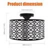 Facon 12V RV Pendant Light Fixtures - 11'' Interior Ceiling