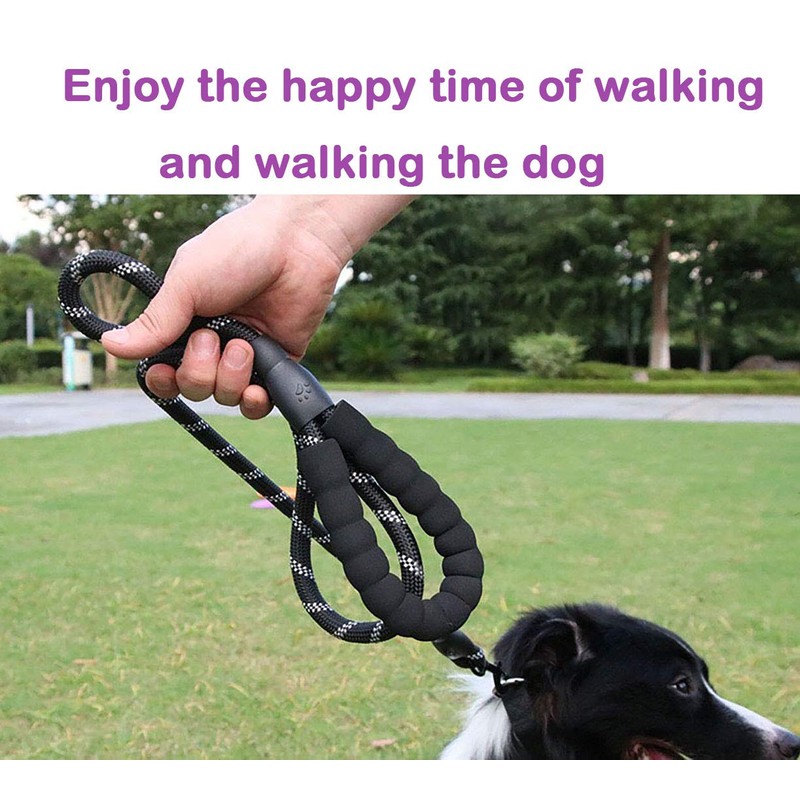 MMSGA Strong Dog Leash for Medium Large Dogs Heavy Duty，5