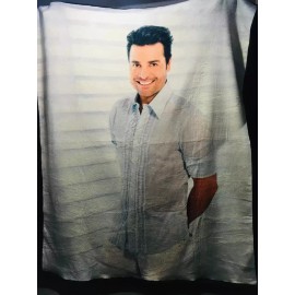 EXTREME BEAUTY CHAYANNE Cobija Frazada Chayanne Calientita Suave Polar Ligera