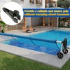 HUAREW 24Pcs Pool Solar Cover Reel Attachment Kit, Solar Blanket