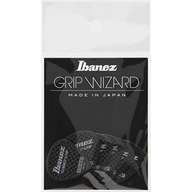 Ibanez Flat Pick PPA16XRG-BK Rubber Grip 1.2 mm Pack of 6